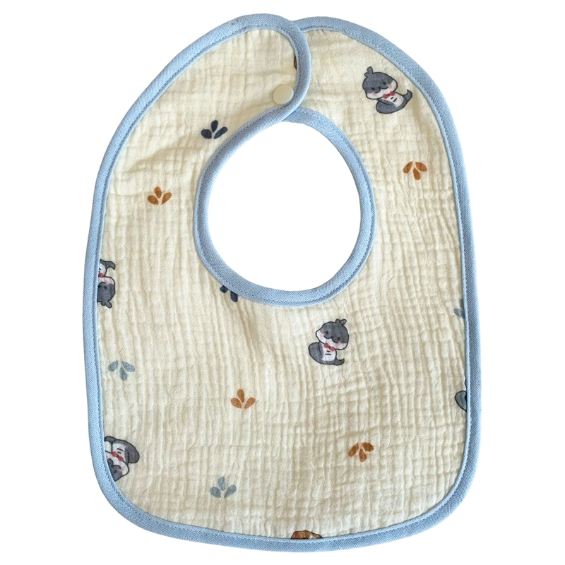 Set 2 yếm ăn cho bé muslin Bessla - Động vật 3