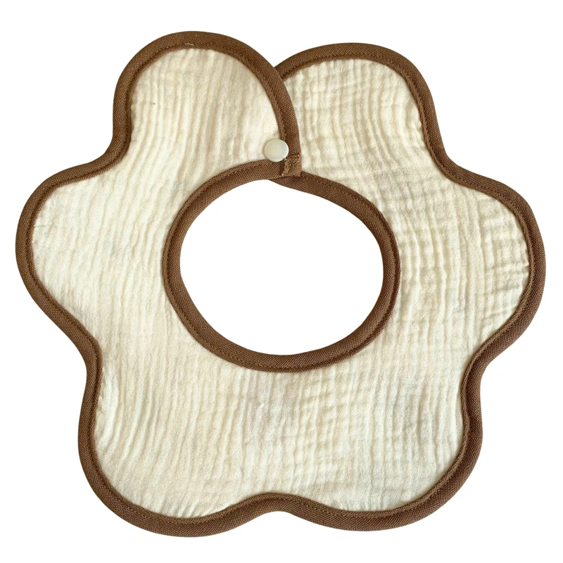 Set 2 yếm ăn cho bé muslin Bessla - Động vật 16