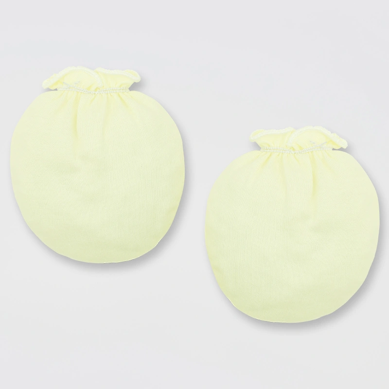 Set 3 đôi bao tay thun bé gái IQ Baby cotton 2