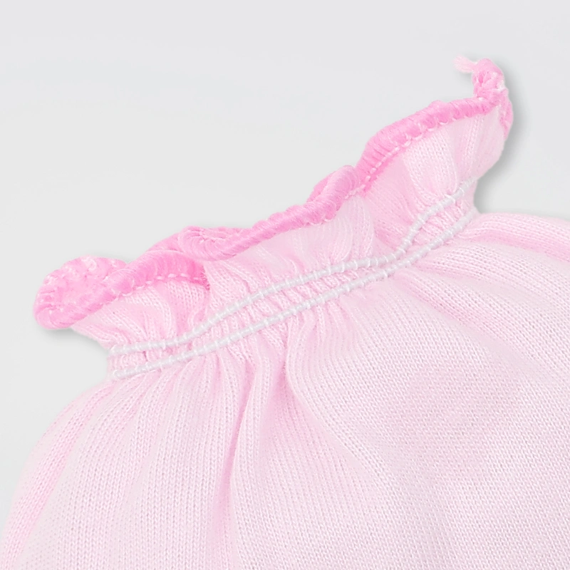 Set 3 đôi bao tay thun bé gái IQ Baby cotton 6