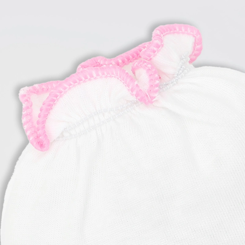 Set 3 đôi bao tay thun bé gái IQ Baby cotton 9