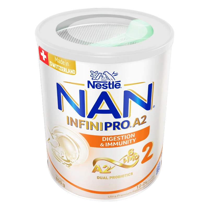 Sữa bột NAN InfiniPro A2 6HMO số 2 (đạm quý A2) 400g (1 - 2 tuổi) 12