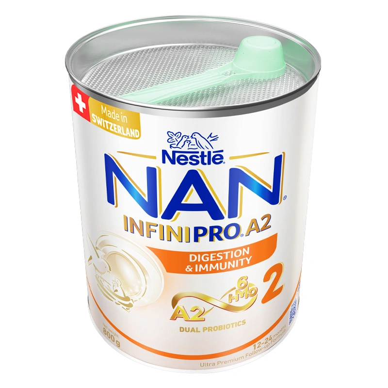 Sữa bột NAN InfiniPro A2 6HMO số 2 (đạm quý A2) 400g (1 - 2 tuổi) 13