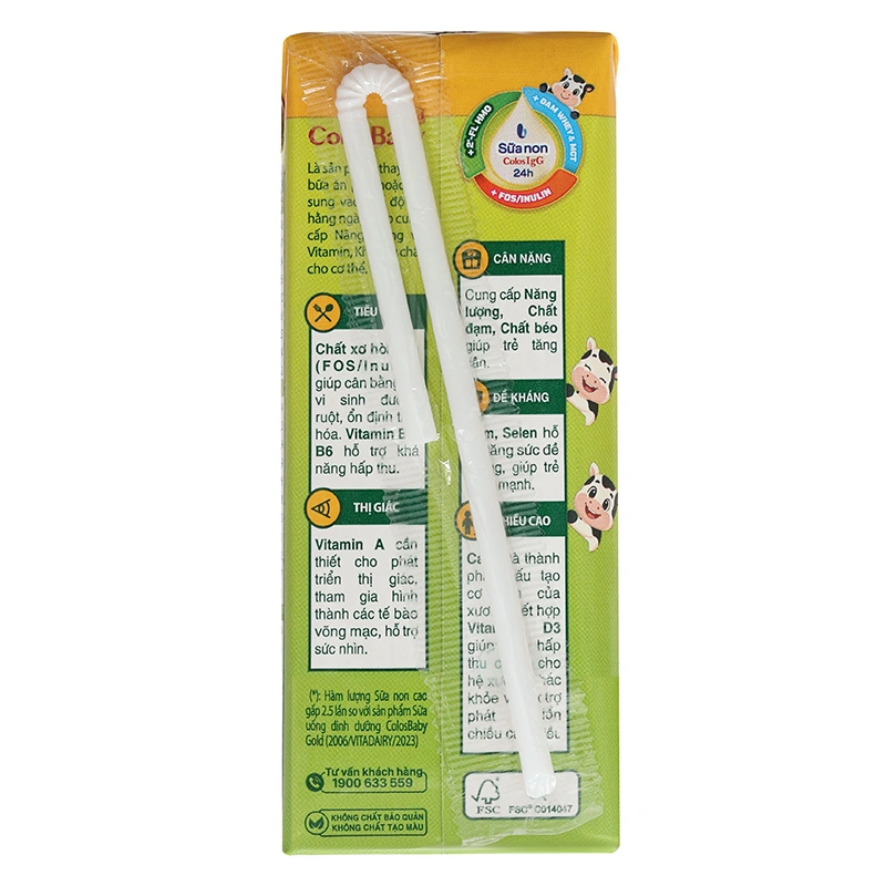 Thùng 48 hộp sữa non pha sẵn ColosBaby Gold 180 ml (từ 1 tuổi) - Giao bao bì ngẫu nhiên 10