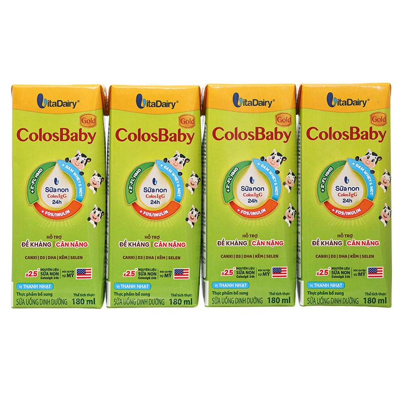 Thùng 48 hộp sữa non pha sẵn ColosBaby Gold 180 ml (từ 1 tuổi) - Giao bao bì ngẫu nhiên 6