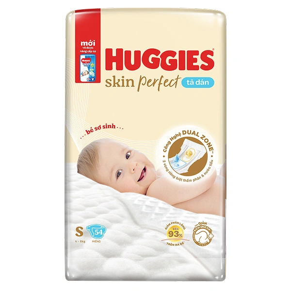 Tã dán Huggies Skin Perfect size S