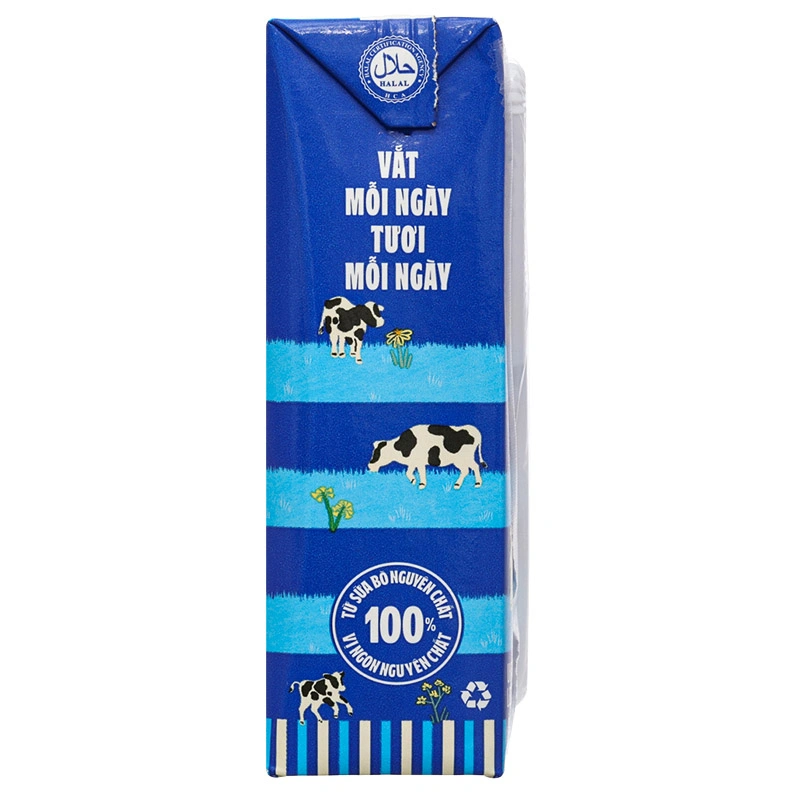 Thùng 48 hộp sữa tươi tiệt trùng Vinamilk ít đường 180 ml (từ 1 tuổi) - Giao bao bì ngẫu nhiên 10