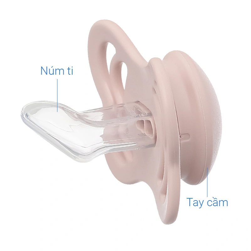 Ti ngậm BIBS Pacifier Couture (từ 6 tháng) - Màu trắng 13