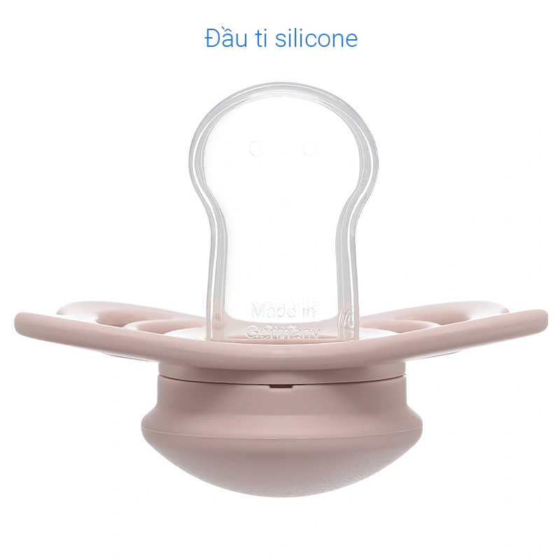Ti ngậm BIBS Pacifier Couture (từ 6 tháng) - Màu trắng 14