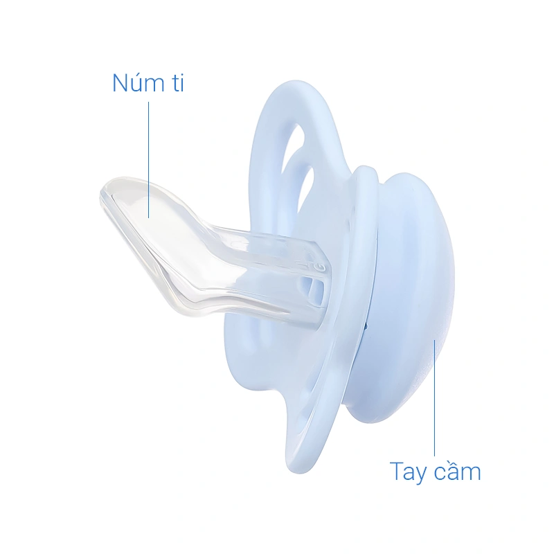 Ti ngậm BIBS Pacifier Couture (từ 6 tháng) - Màu trắng 20