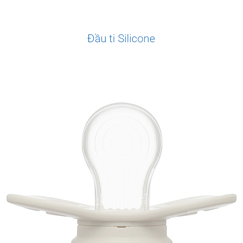 Ti ngậm BIBS Pacifier Couture (từ 6 tháng) - Màu trắng 7