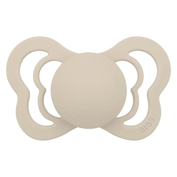 Ti ngậm BIBS Pacifier Couture (từ 6 tháng) - Màu xám