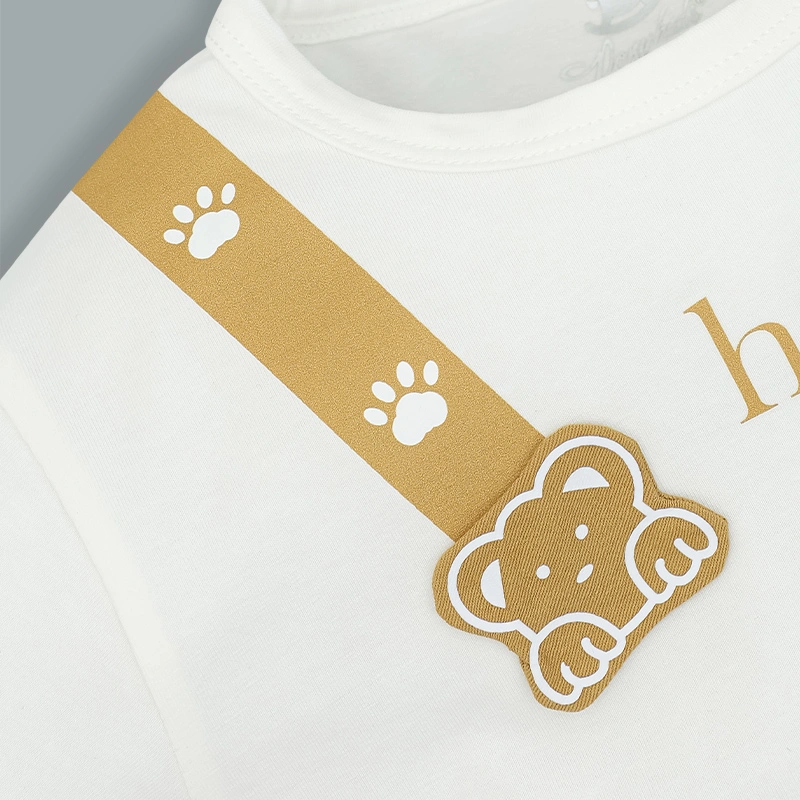Bộ tay ngắn bé trai Pony Kids in My Baby màu nâu 7