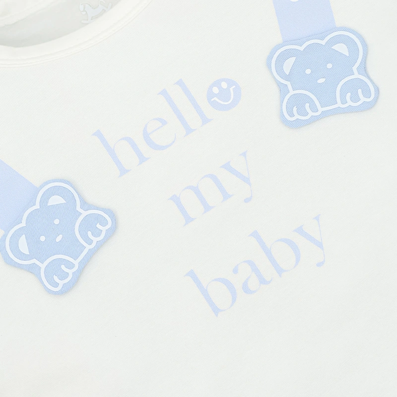 Bộ tay ngắn bé trai Pony Kids in My Baby màu nâu 21