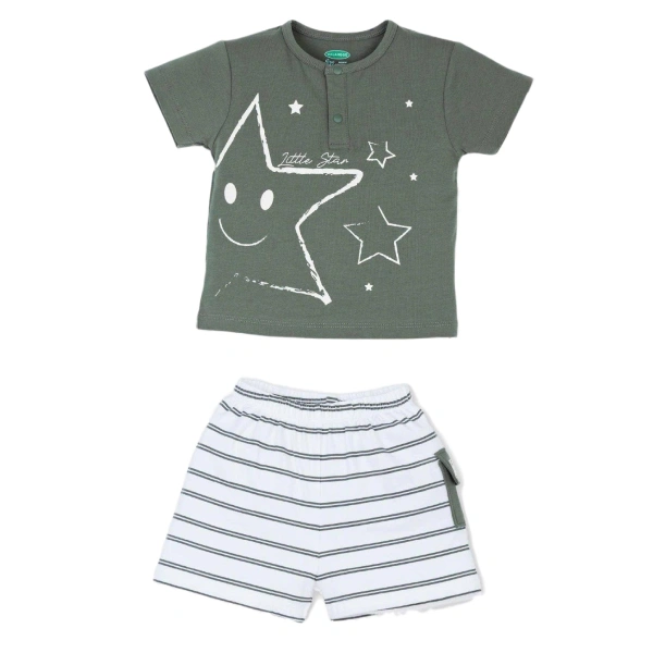 Đồ bé trai Ualarogo petit xanh rêu