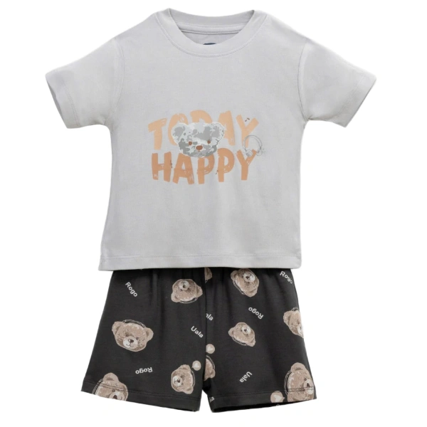 Bộ bé trai UR2228 petit ghi đen