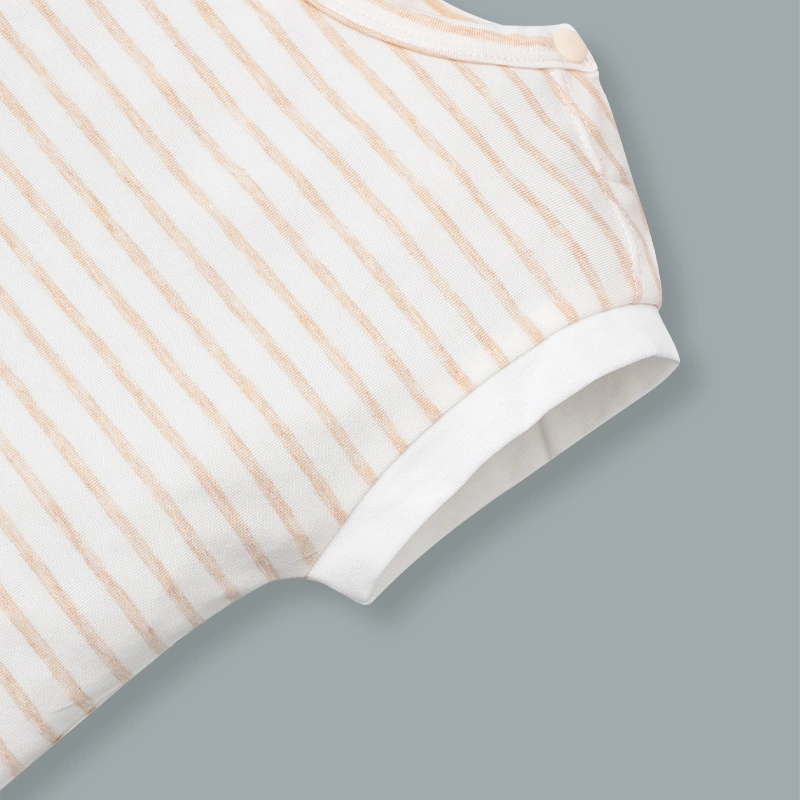 Bodysuit bé trai Pony Kids kèm áo in Fish màu be 13