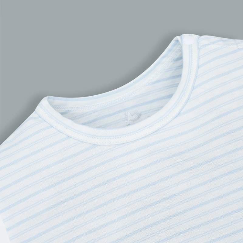 Bodysuit bé trai Pony Kids kèm áo in Fish màu be 27