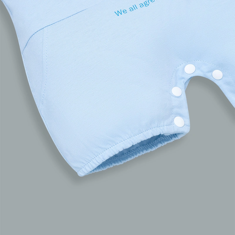 Bodysuit bé trai Pony Kids kèm áo in Fish màu be 22