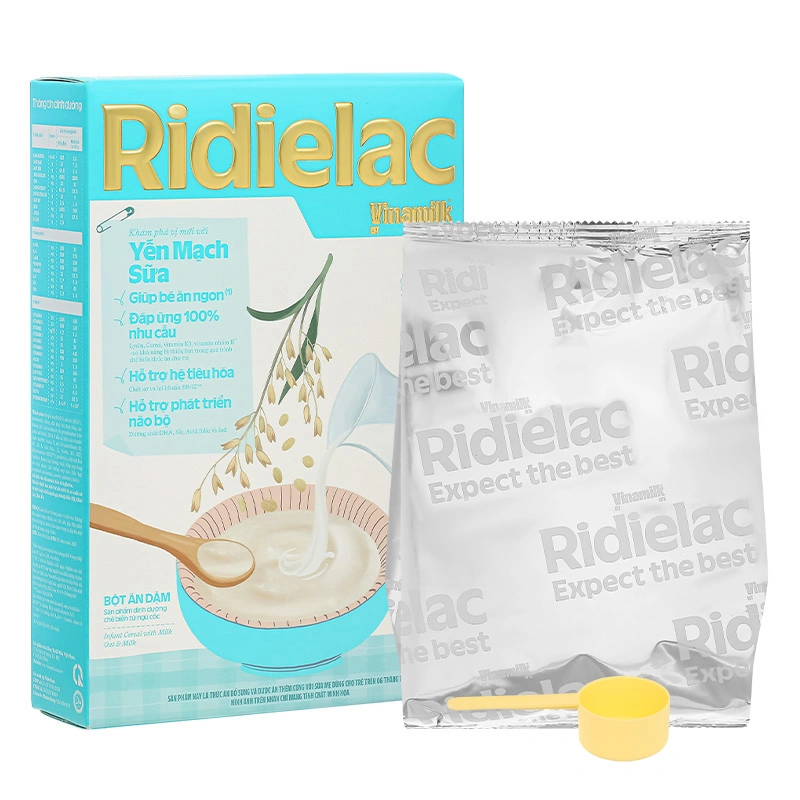 Bột ăn dặm Vinamilk Ridielac Gold gạo, trái cây hộp 200g (6 - 24 tháng) - Giao bao bì ngẫu nhiên 29