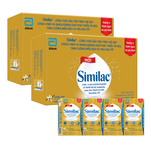 Combo 2 thùng 48 hộp sữa pha sẵn Similac