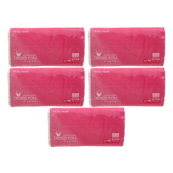 Combo 5 khăn giấy lụa Bless You À La Vie không mùi