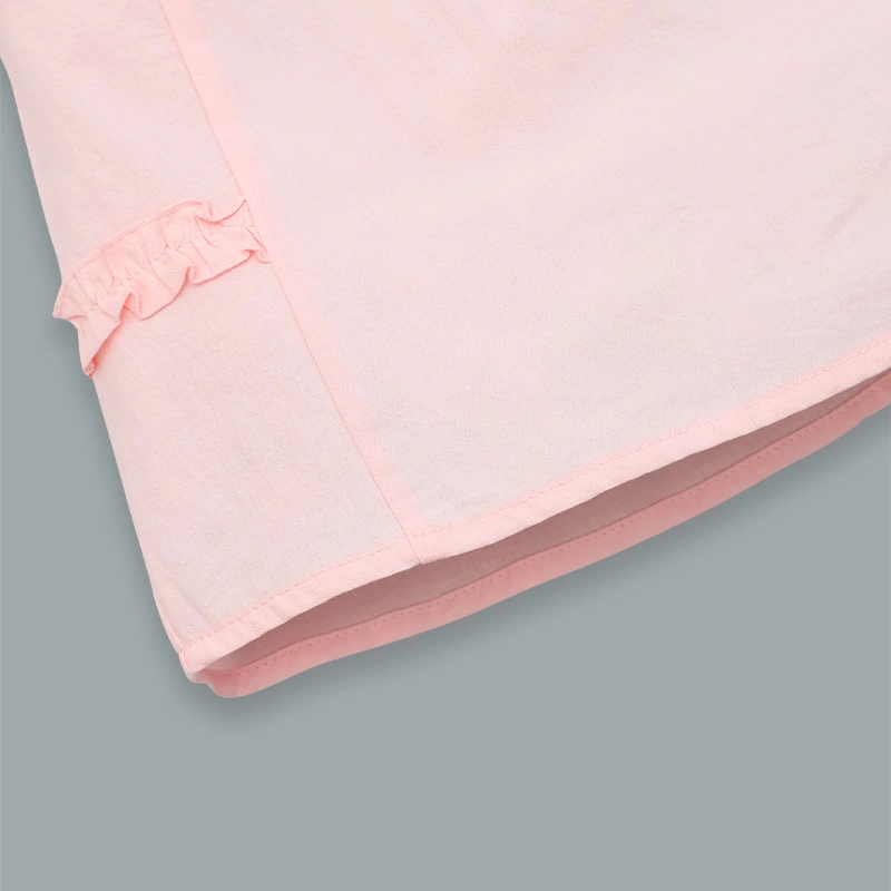 Đầm bé gái Pony Kids tay cánh tiên màu hồng 5