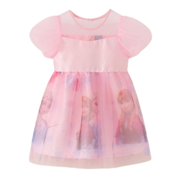 Đầm Rabity cotton hồng