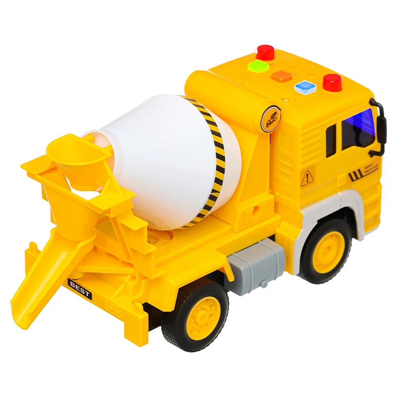 Đồ chơi mô hình xe ben công trình chạy trớn có đèn và âm thanh Vecto VT511B 11