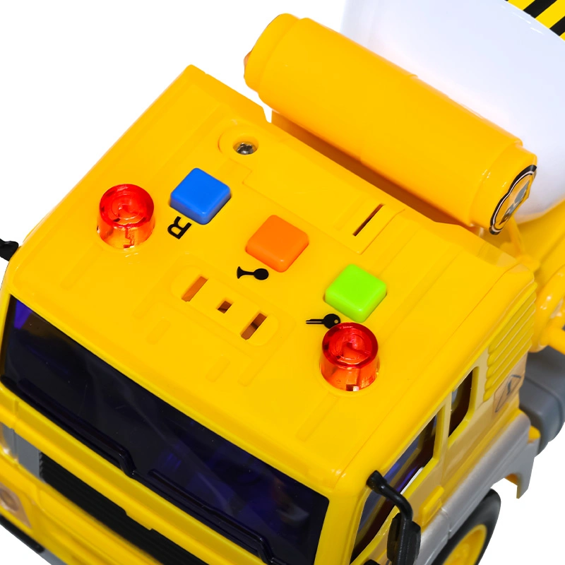 Đồ chơi mô hình xe ben công trình chạy trớn có đèn và âm thanh Vecto VT511B 12