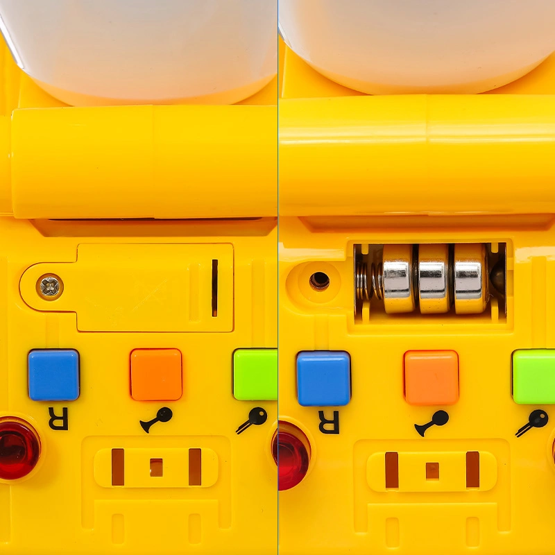 Đồ chơi mô hình xe ben công trình chạy trớn có đèn và âm thanh Vecto VT511B 13