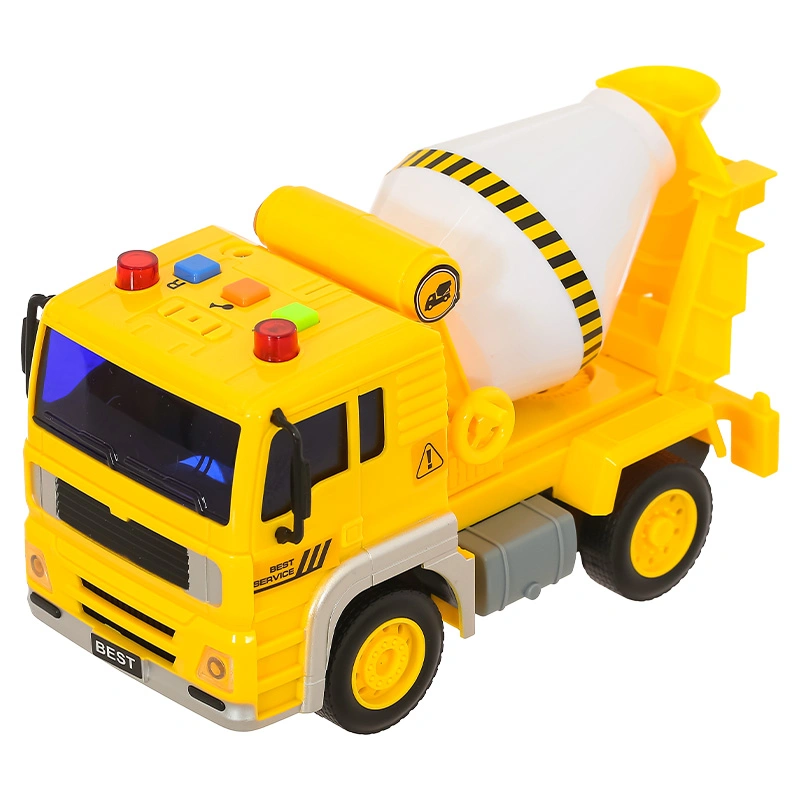 Đồ chơi mô hình xe ben công trình chạy trớn có đèn và âm thanh Vecto VT511B 6