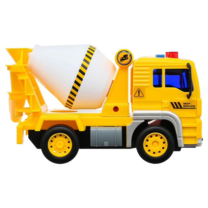 Đồ chơi mô hình xe ben công trình chạy trớn có đèn và âm thanh Vecto VT511B 9