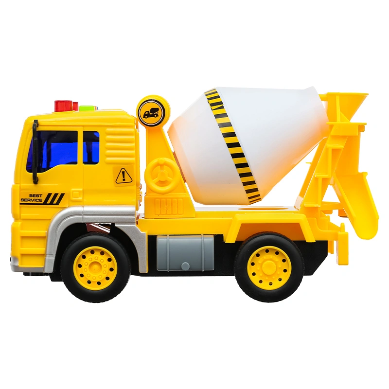 Đồ chơi mô hình xe ben công trình chạy trớn có đèn và âm thanh Vecto VT511B 10