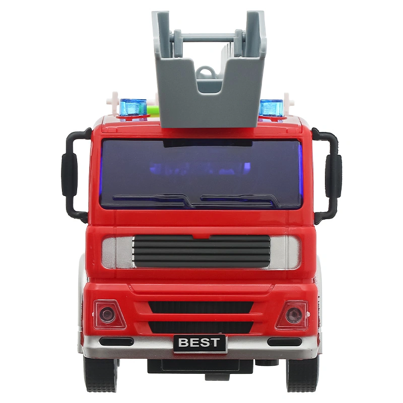 Đồ chơi mô hình xe cứu hỏa chạy trớn có đèn và âm thanh Vecto VT551B 7