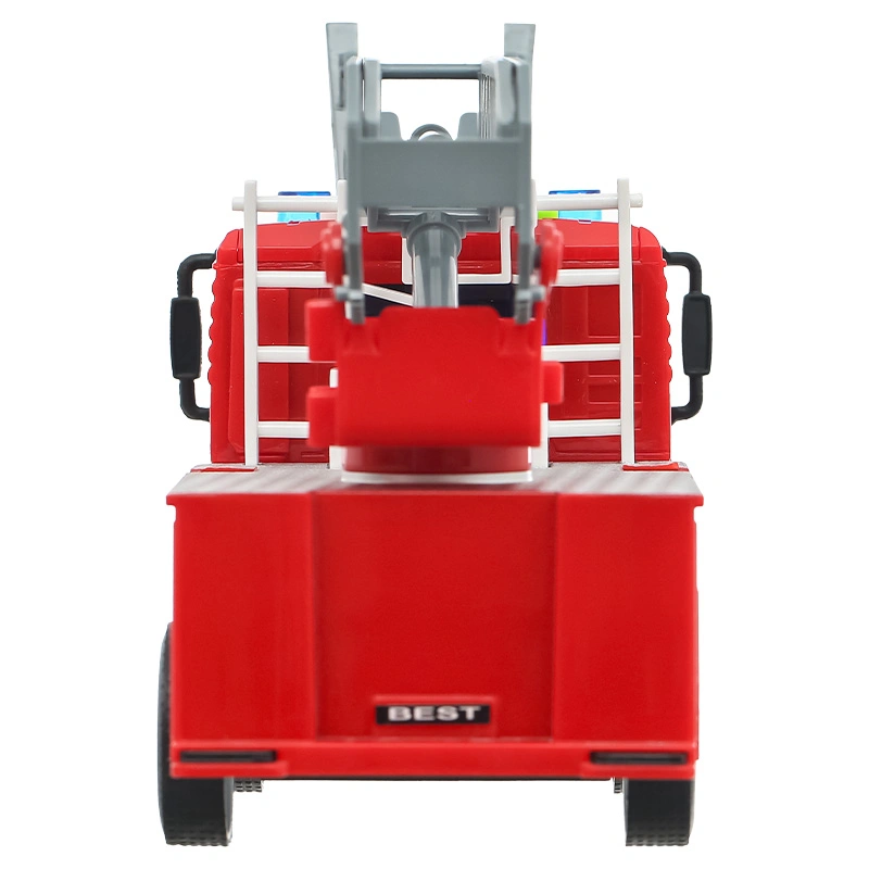 Đồ chơi mô hình xe cứu hỏa chạy trớn có đèn và âm thanh Vecto VT551B 8