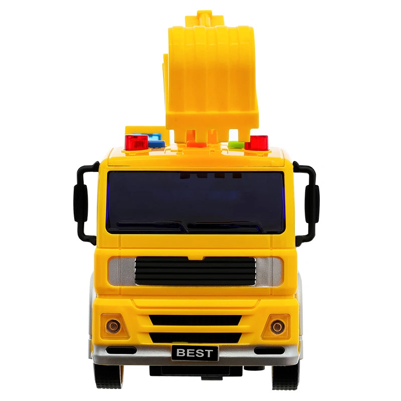 Đồ chơi mô hình xe xúc công trình chạy trớn có đèn và âm thanh Vecto VT511C 7