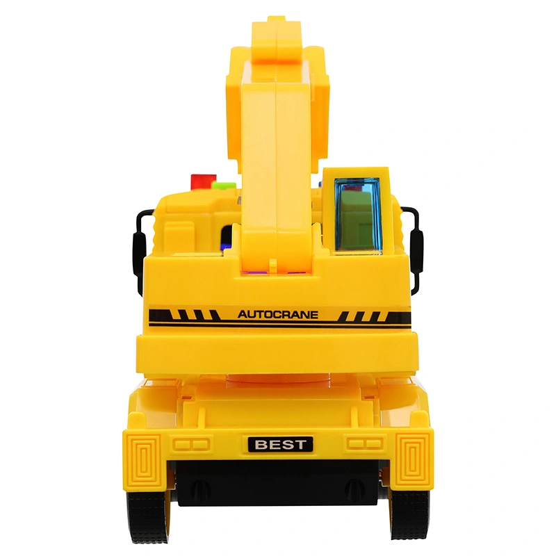 Đồ chơi mô hình xe xúc công trình chạy trớn có đèn và âm thanh Vecto VT511C 8