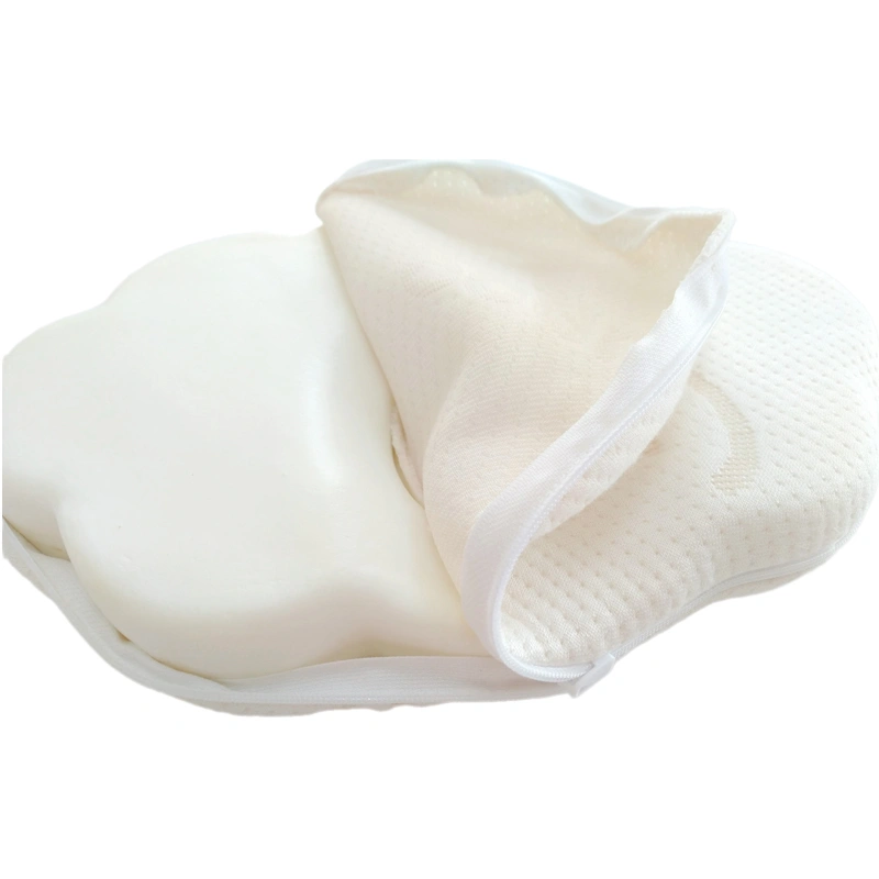 Gối chống méo đầu BABYWORKS 29.5x20.5x3.5 cm - Hình đám mây màu trắng (từ 0 tháng) 5