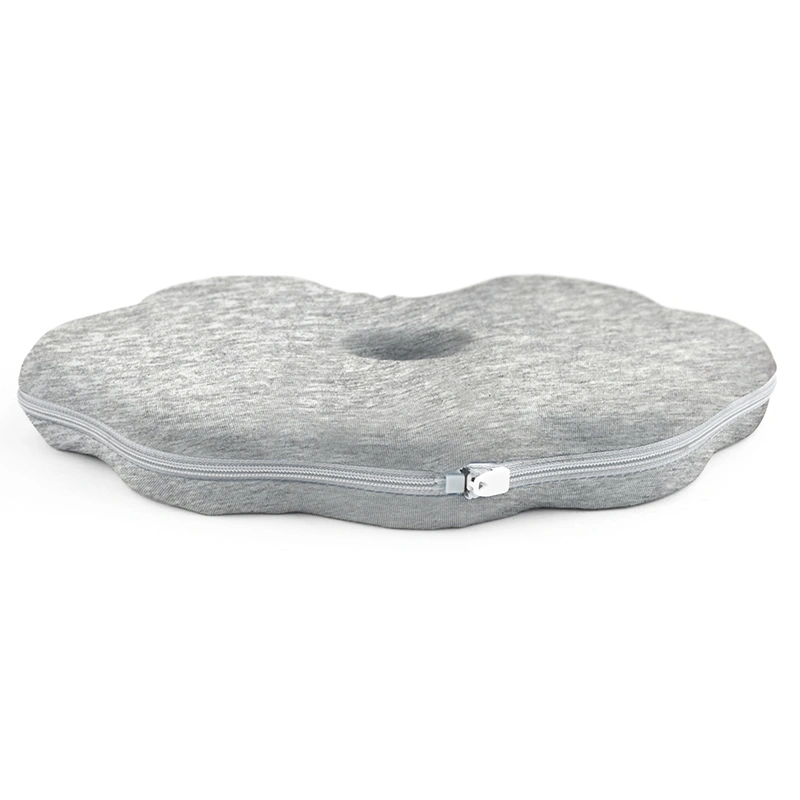 Gối chống méo đầu BABYWORKS 29.5x20.5x3.5 cm - Hình đám mây màu xám (từ 0 tháng) 5