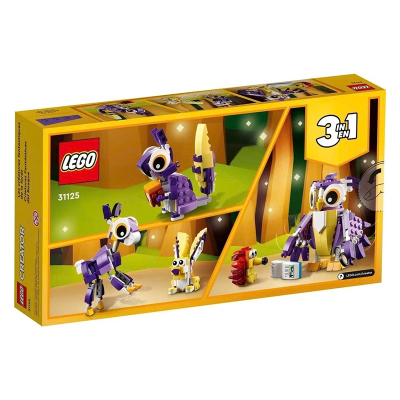 Đồ chơi lắp ráp sinh vật rừng xanh Lego Creator 31125 (175 chi tiết) 2