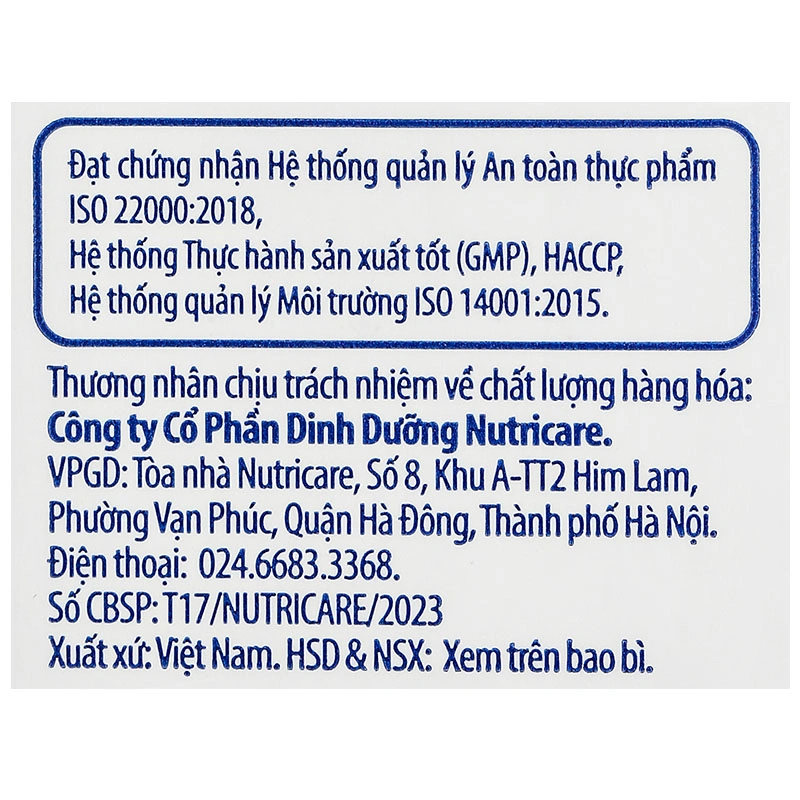 Thùng 48 hộp sữa pha sẵn MetaCare Opti 180 ml (từ 1 tuổi) 26