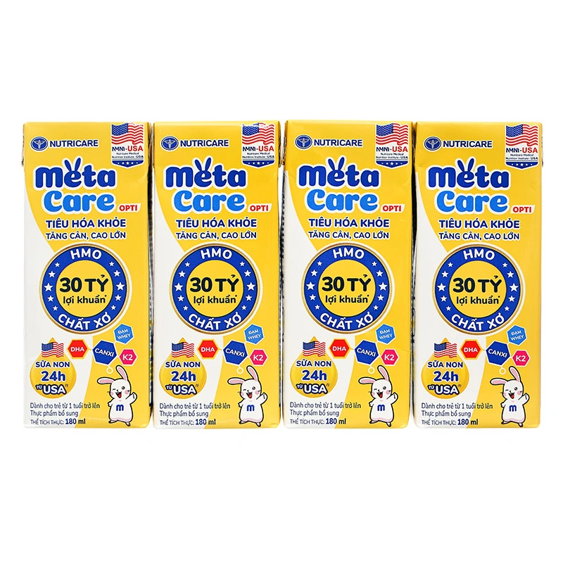 Thùng 48 hộp sữa pha sẵn MetaCare Opti 180 ml (từ 1 tuổi) 16