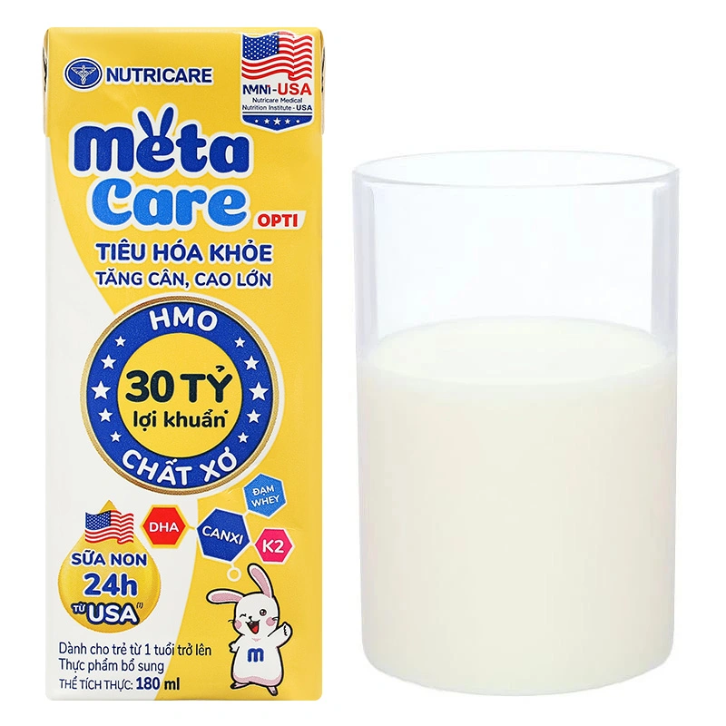 Thùng 48 hộp sữa pha sẵn MetaCare Opti 180 ml (từ 1 tuổi) 23
