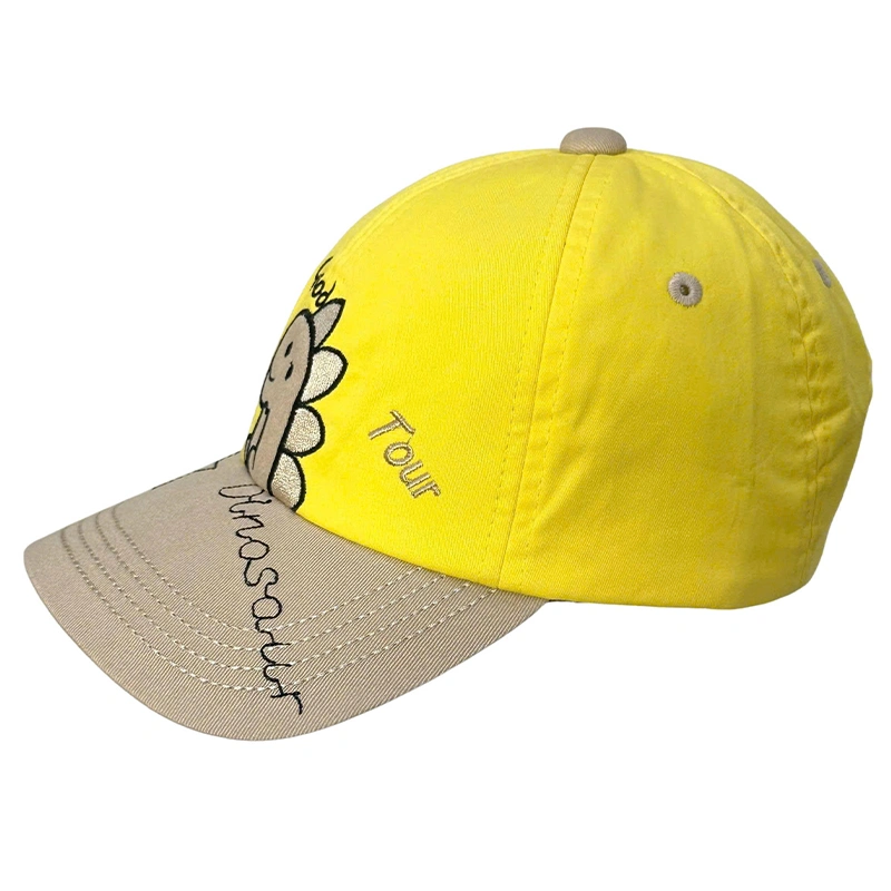 Nón kết cho bé Duy Ngọc 4046 thêu khủng long màu đỏ 13