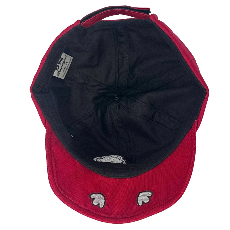 Nón kết cho bé Duy Ngọc 2288 gấu lật màu trắng 10