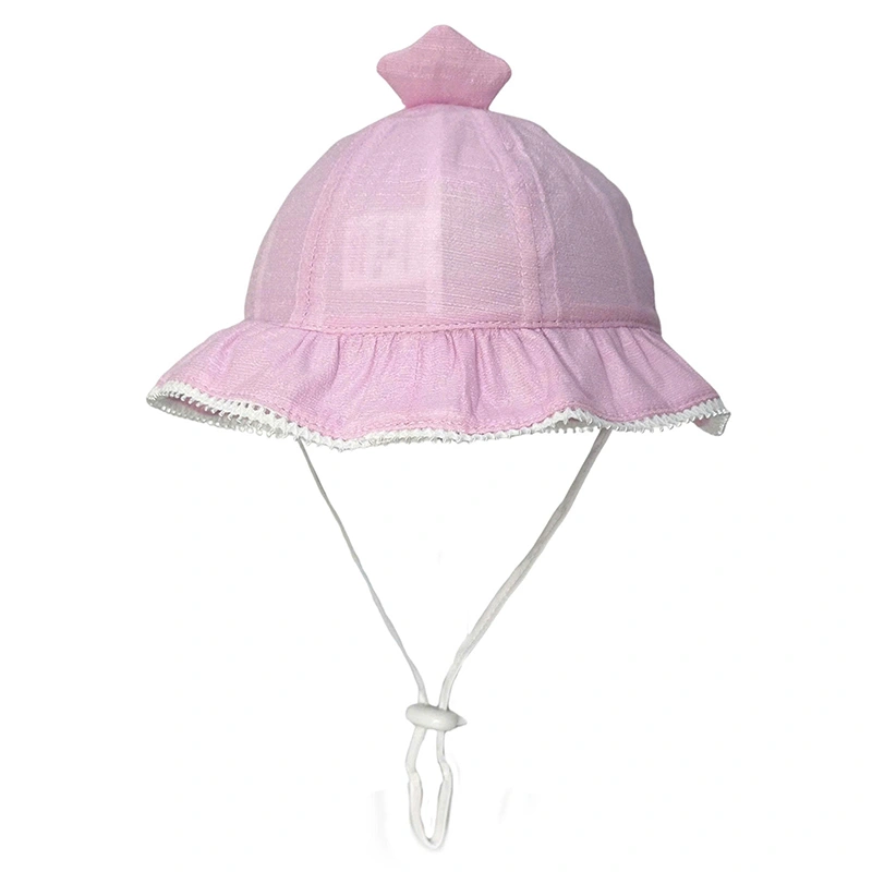 Nón vành cho bé gái Duy Ngọc 4992 cầu vòng màu cam 7