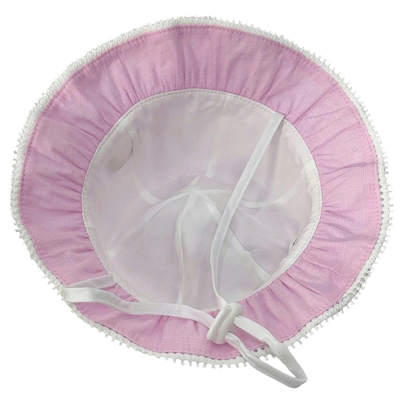 Nón vành cho bé gái Duy Ngọc 4992 cầu vòng màu cam 8