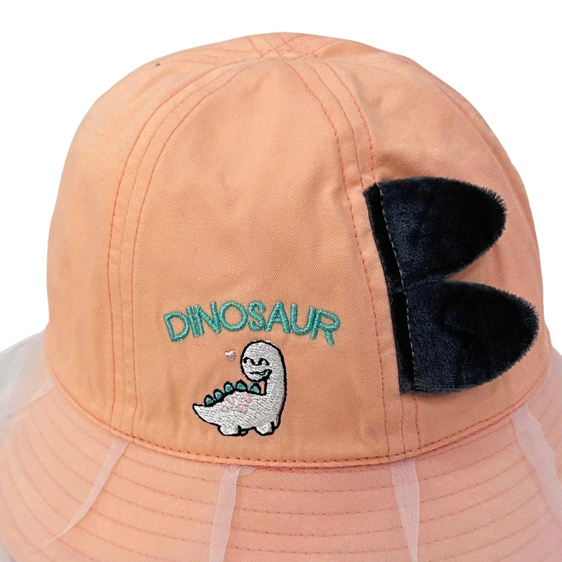 Nón vành cho bé trai Duy Ngọc 4084 khủng long màu vàng 8