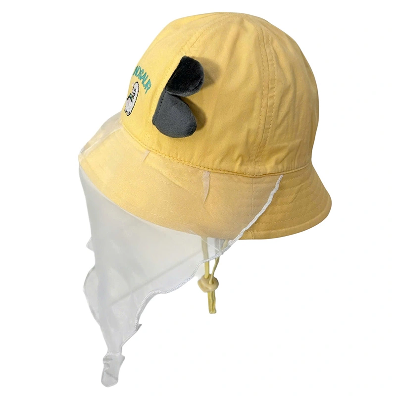 Nón vành cho bé trai Duy Ngọc 4084 khủng long màu vàng 2